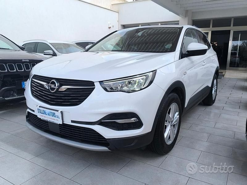 Usata Opel Grandland X Elegance 130 CV (95 kW) 2021 Bianco SUV