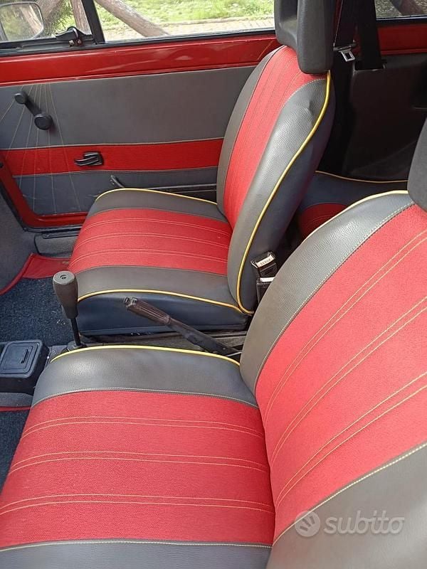 Usata Fiat 126 25 CV (18 kW) 1990 Rosso Utilitaria