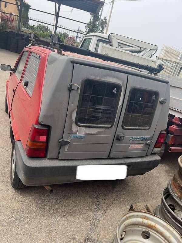 Usata Fiat Panda 54 CV (39 kW) 2002 Rosso Utilitaria