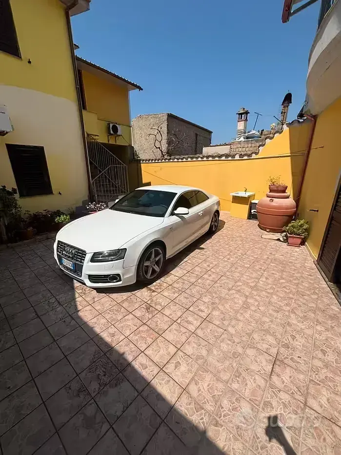 Usata Audi A5 S-Line 170 CV (125 kW) 2010 Bianco Coupé