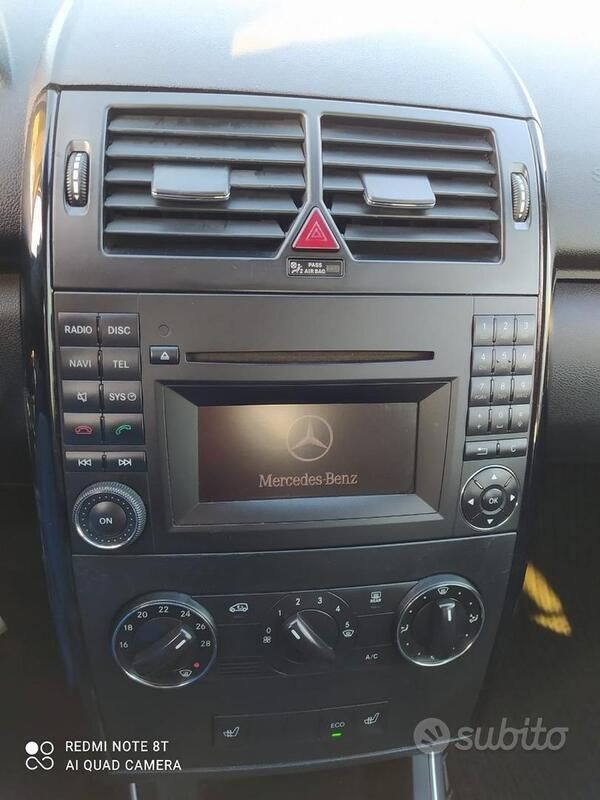 Usata Mercedes A200 2009 Nero Utilitaria