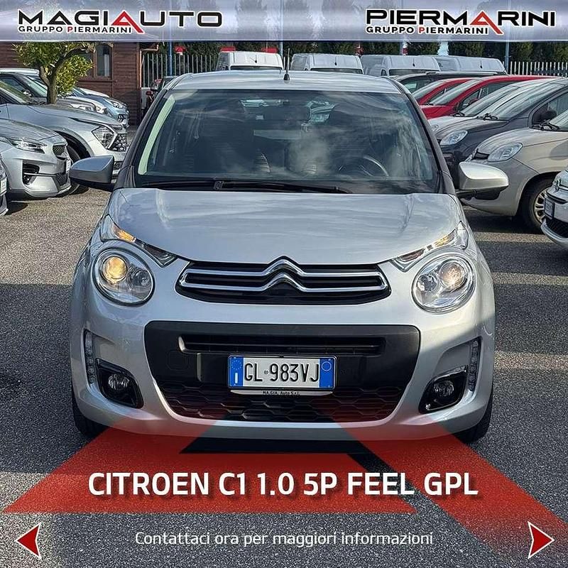 Usata Citroën C1 Feel 72 CV (52 kW) 2020 Argento Utilitaria