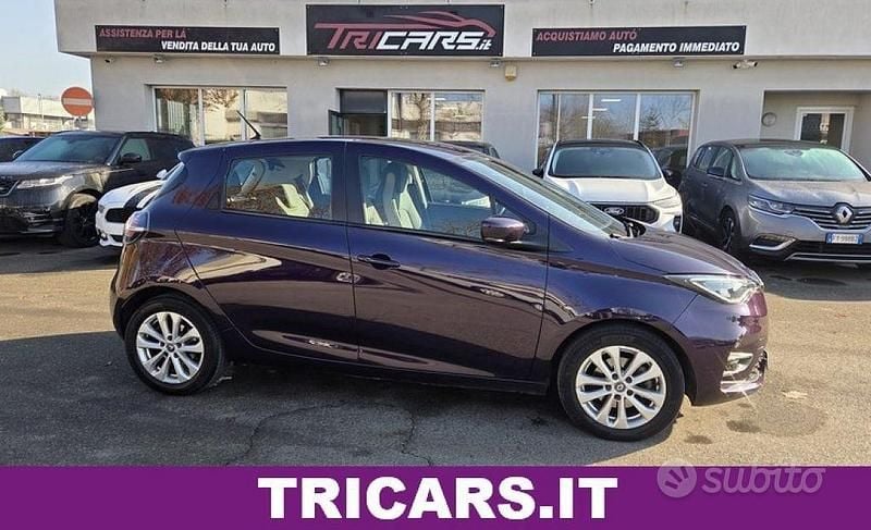 Usata Renault Zoe Zen 50 kW (69 CV) 2020 Viola Utilitaria
