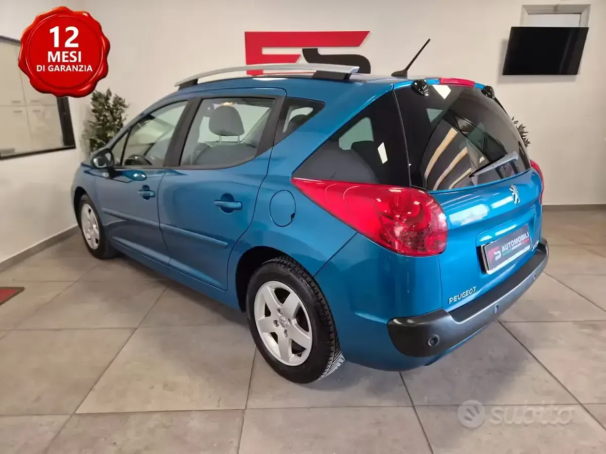 Usata Peugeot 207 95 CV (69 kW) 2008 Bluazzurro Station wagon