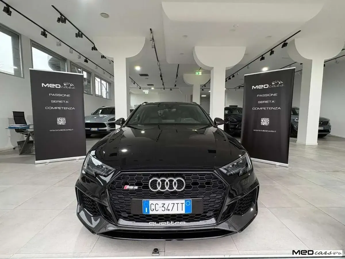 Usata Audi RS4 Ambiente 450 CV (330 kW) 2018 Nero Station wagon