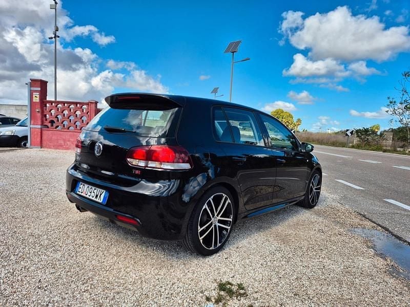 Usata VW Golf VI R-line 160 CV (117 kW) 2010 Nero Utilitaria