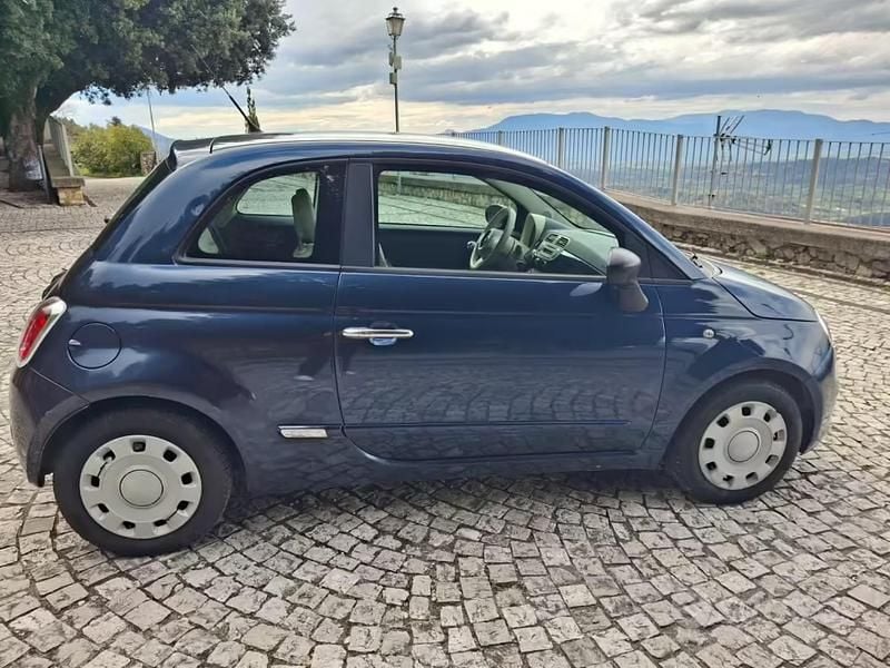 Usata Fiat 500 69 CV (50 kW) 2009 Blu Cabrio