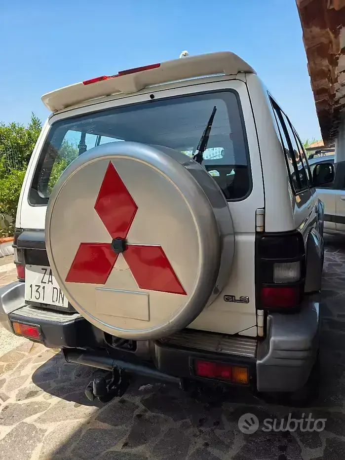 Usata Mitsubishi Pajero 100 CV (73 kW) 1995 Bianco SUV