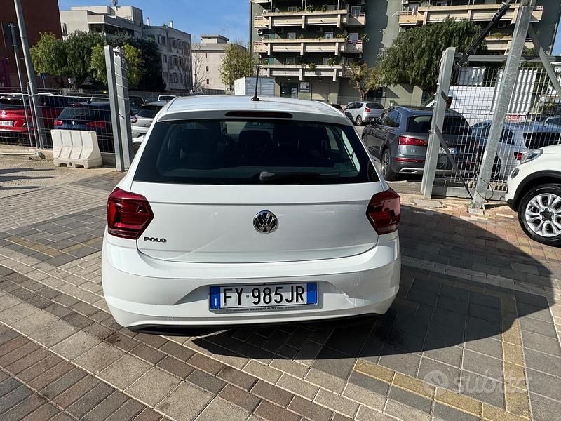 Usata VW Polo Comfortline 95 CV (69 kW) 2019 Bianco Berlina