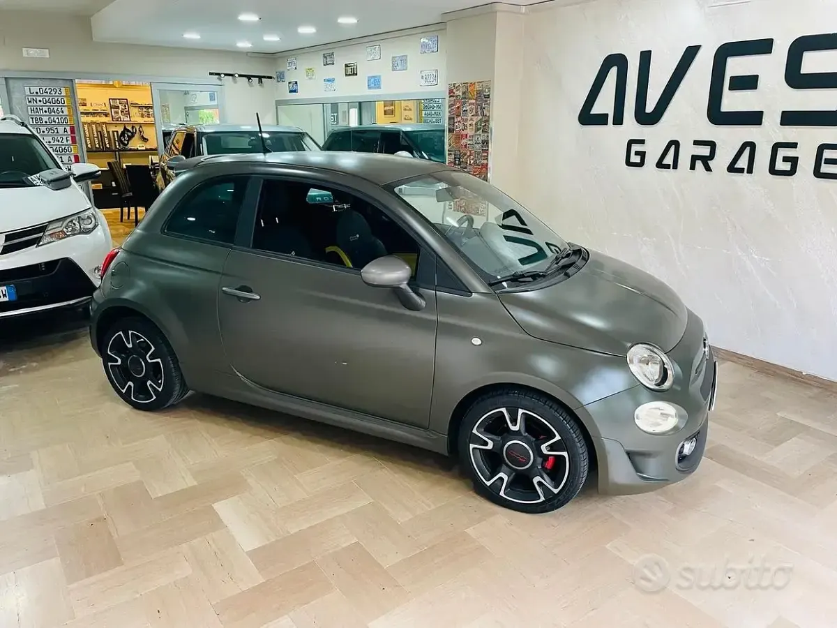 Usata Fiat 500S Riva 105 CV (77 kW) 2017 Verde Berlina
