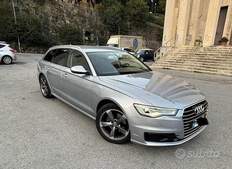 Usado Audi A6 190 CV (139 kW) 2015 Gris Familiar