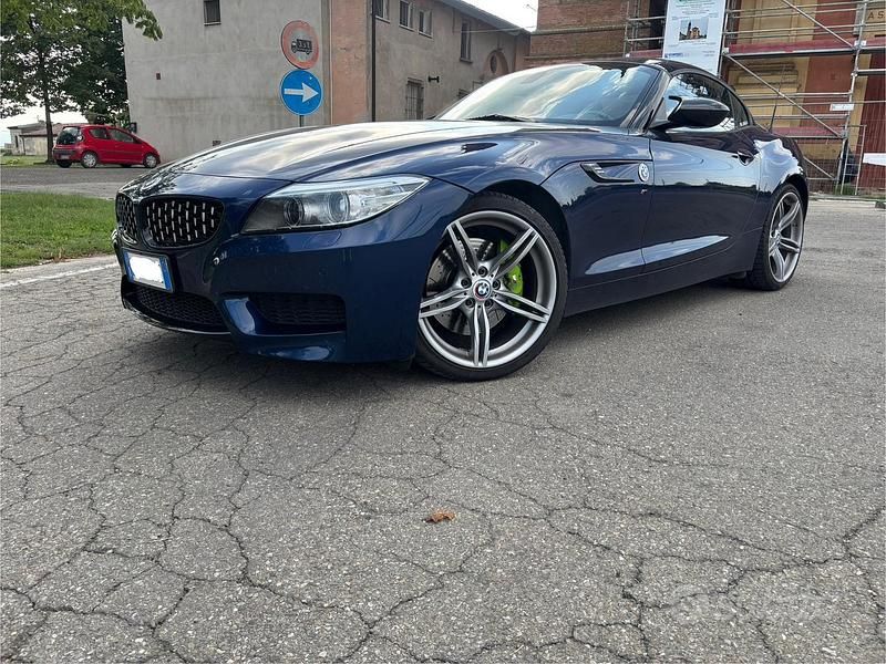 Usata BMW Z4 M Sport 2014 Blu Cabrio