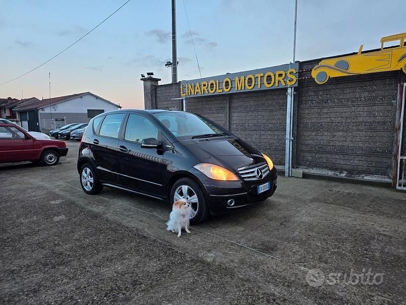 Usata Mercedes A170 Avantgarde 116 CV (85 kW) 2009 Nero Berlina