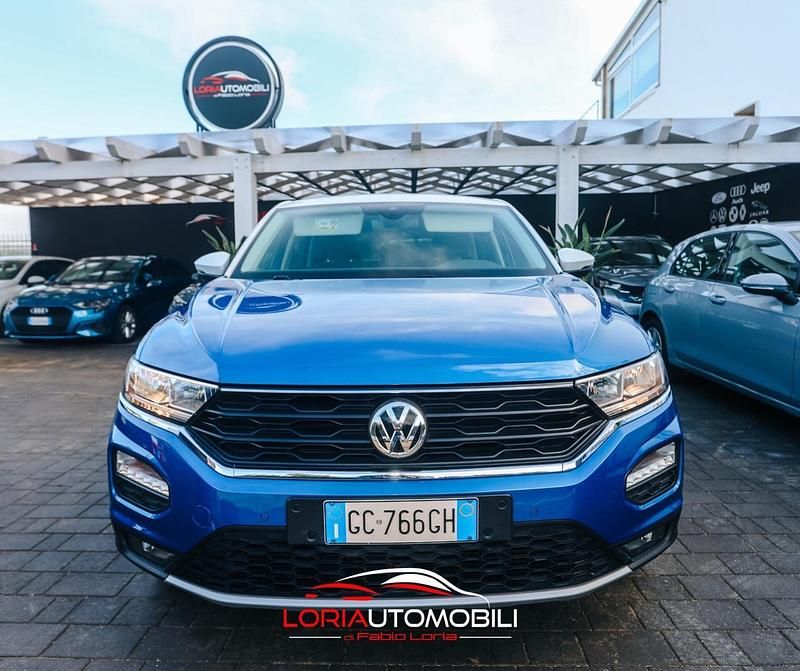 Usata VW T-Roc Advance 116 CV (85 kW) 2020 Blu SUV
