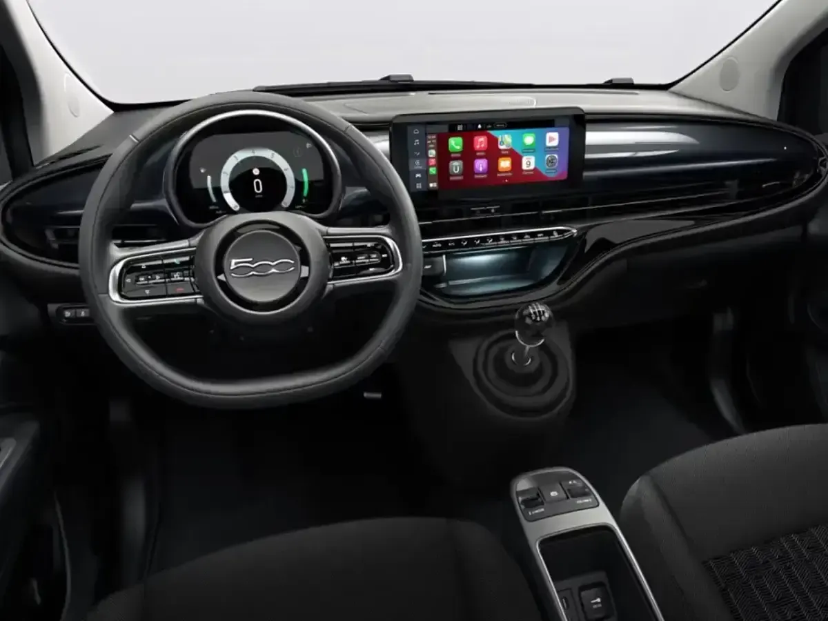 Nuova Fiat 500 Icon 2026 Nero Cabrio