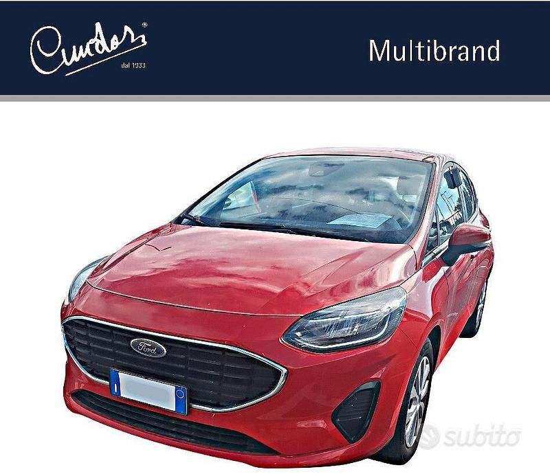 Usata Ford Fiesta 75 CV (55 kW) 2022 Rosso Berlina