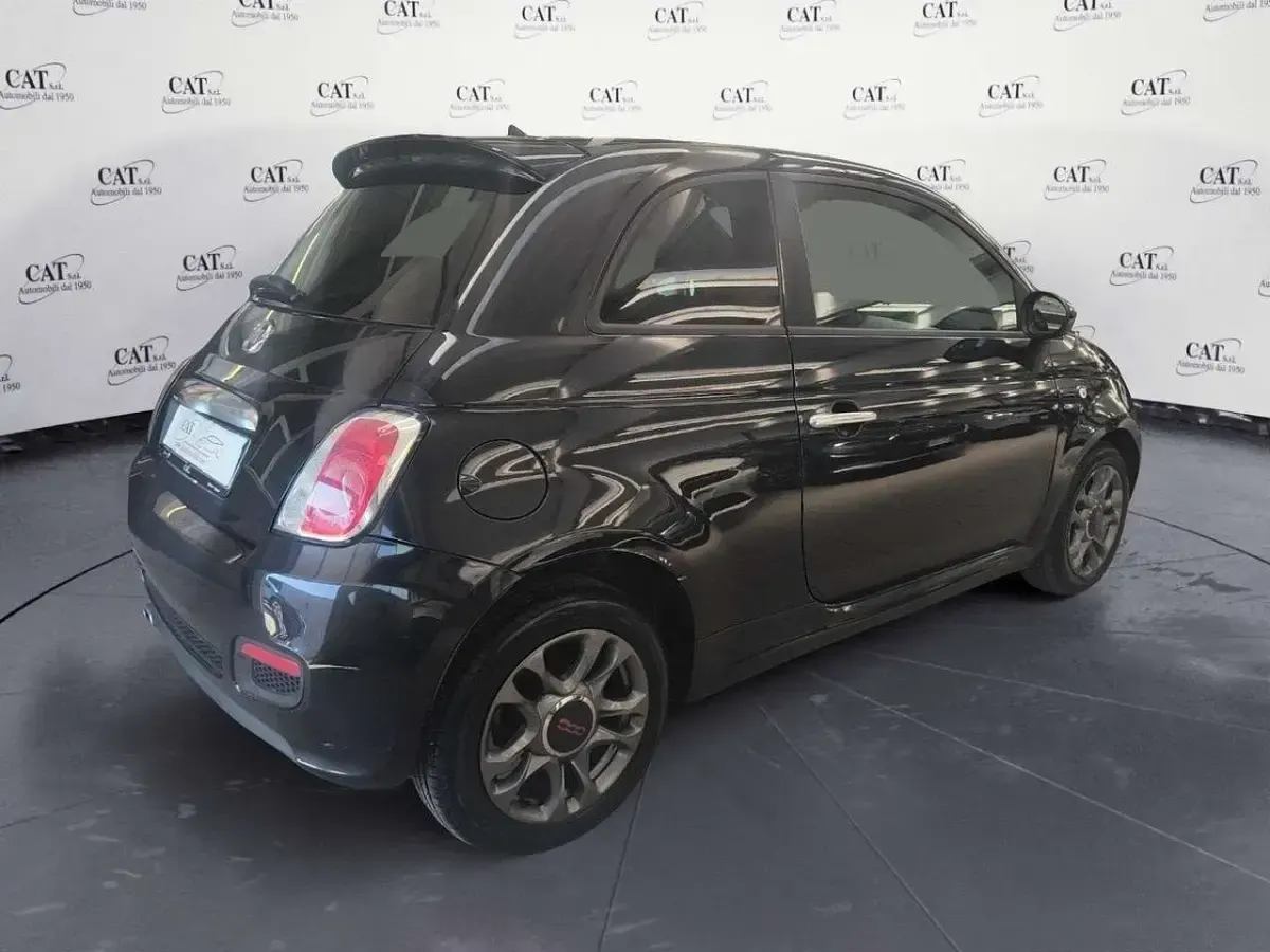 Usata Fiat 500 S 95 CV (69 kW) 2014 Nero Berlina