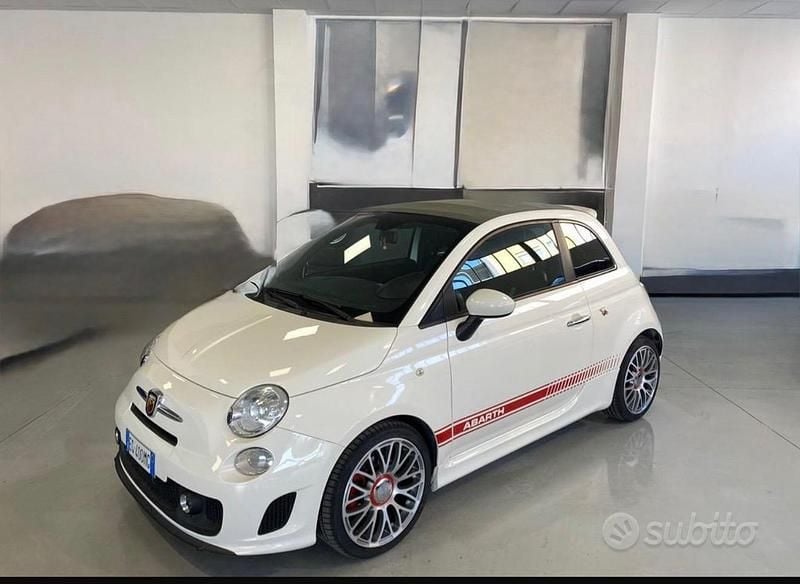 Usata Abarth 500C 140 CV (102 kW) 2011 Bianco Cabrio