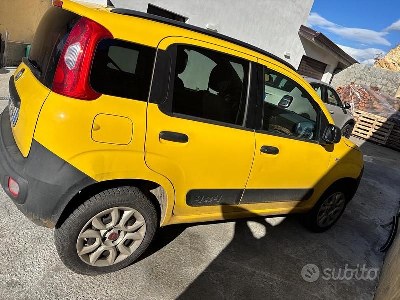 Usata Fiat Panda 4x4 2013 Giallo Utilitaria