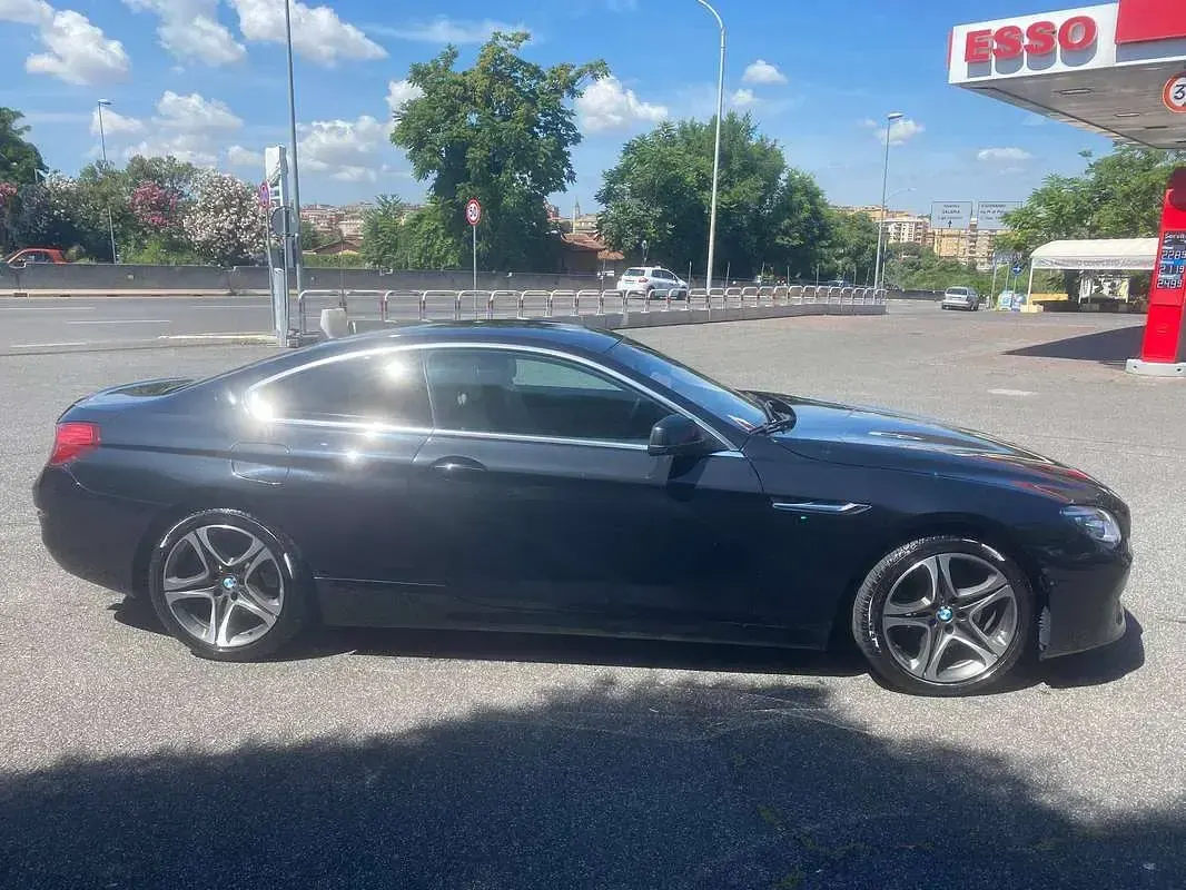 Usata BMW 640 313 CV (230 kW) 2014 Nero Coupé