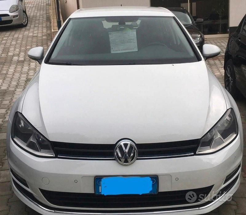 Usata VW Golf VII Executive 110 CV (80 kW) 2016 Bianco Berlina