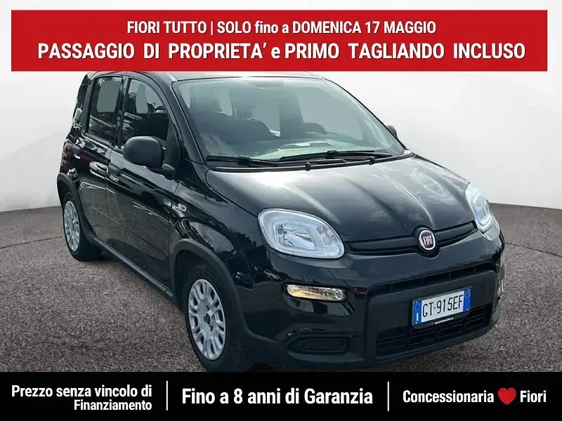 Usata Fiat Panda S 69 CV (50 kW) 2024 Nero Utilitaria