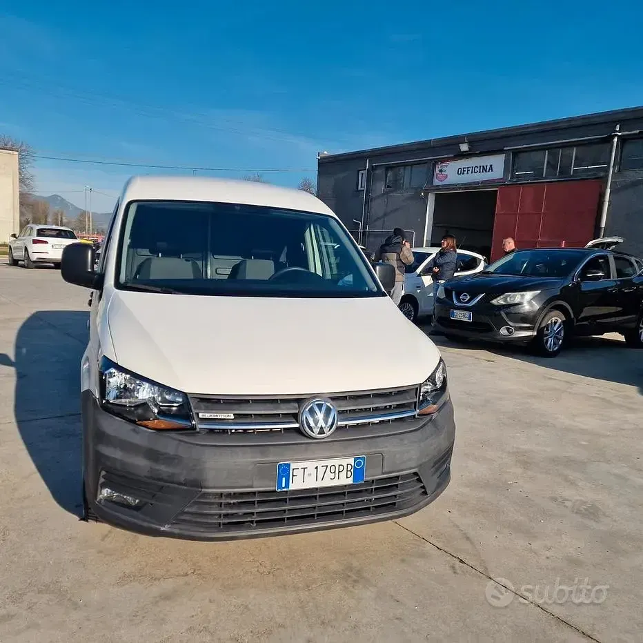 Usata VW Caddy 110 CV (80 kW) 2019 Bianco Monovolume
