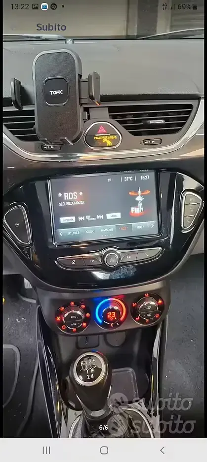 Usata Opel Corsa 90 CV (66 kW) 2018 Grigio Utilitaria
