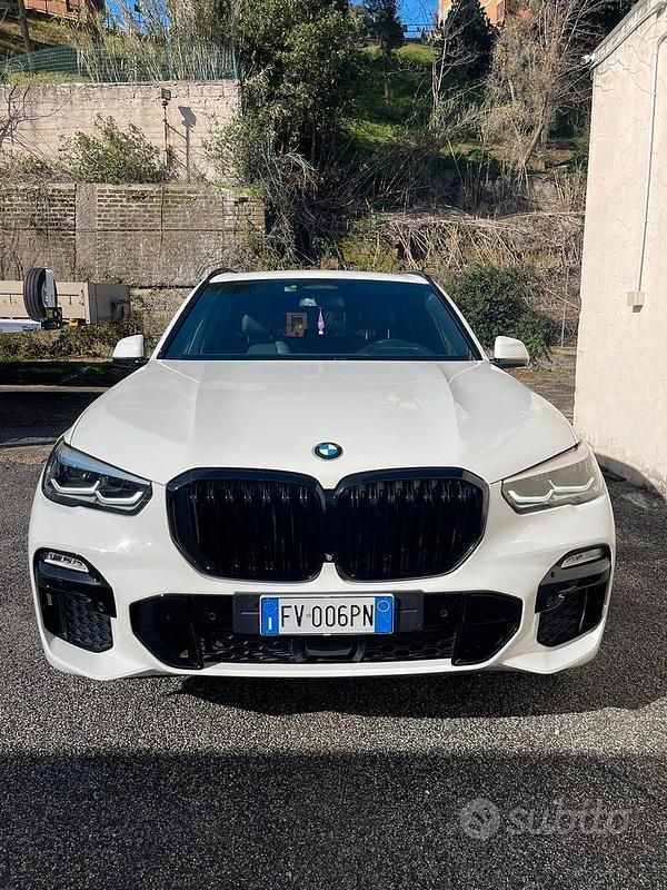 Usata BMW X5 M Sport 265 CV (194 kW) 2019 Bianco SUV