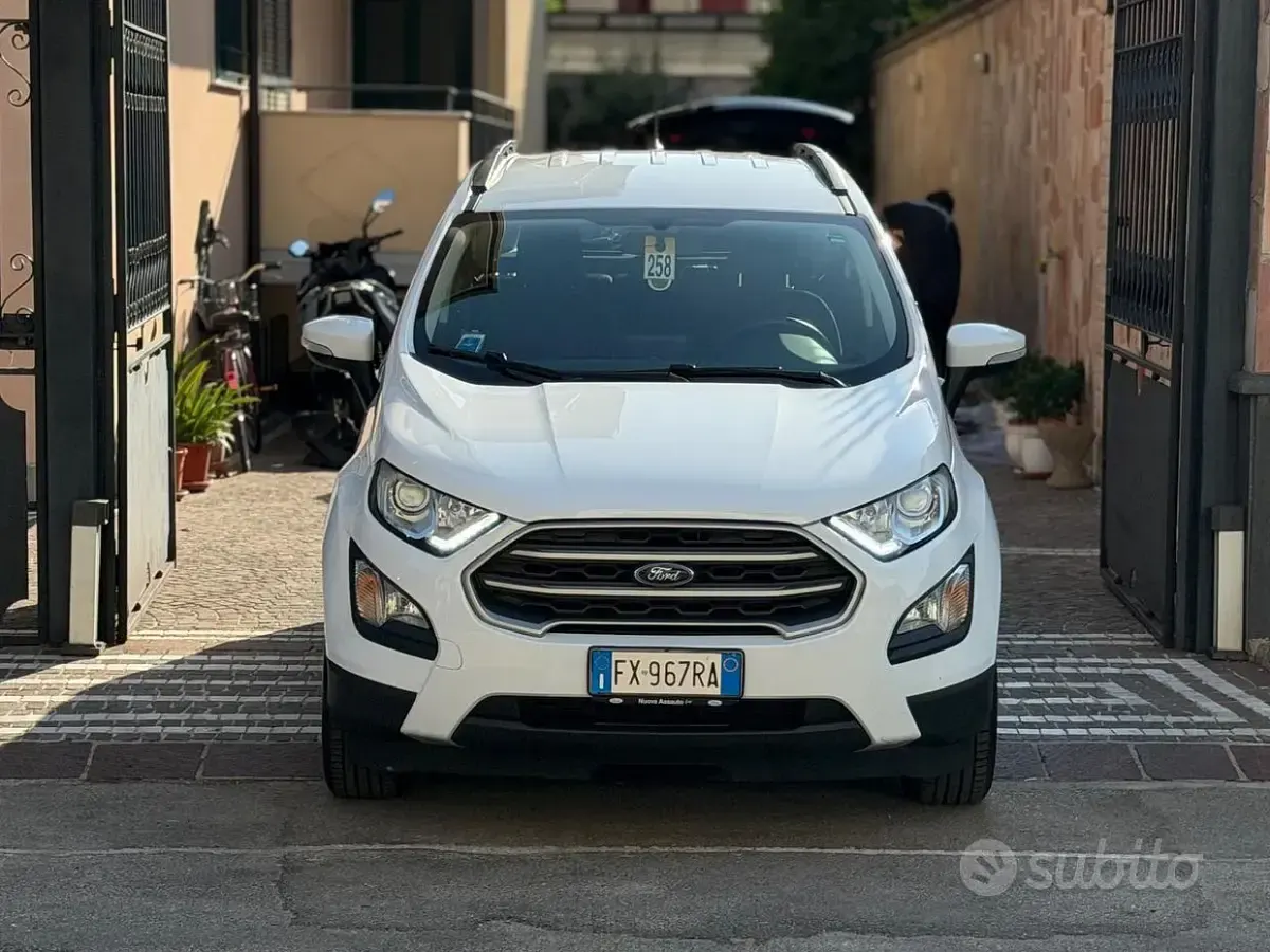 Usata Ford Ecosport Titanium 99 CV (72 kW) 2019 Bianco SUV