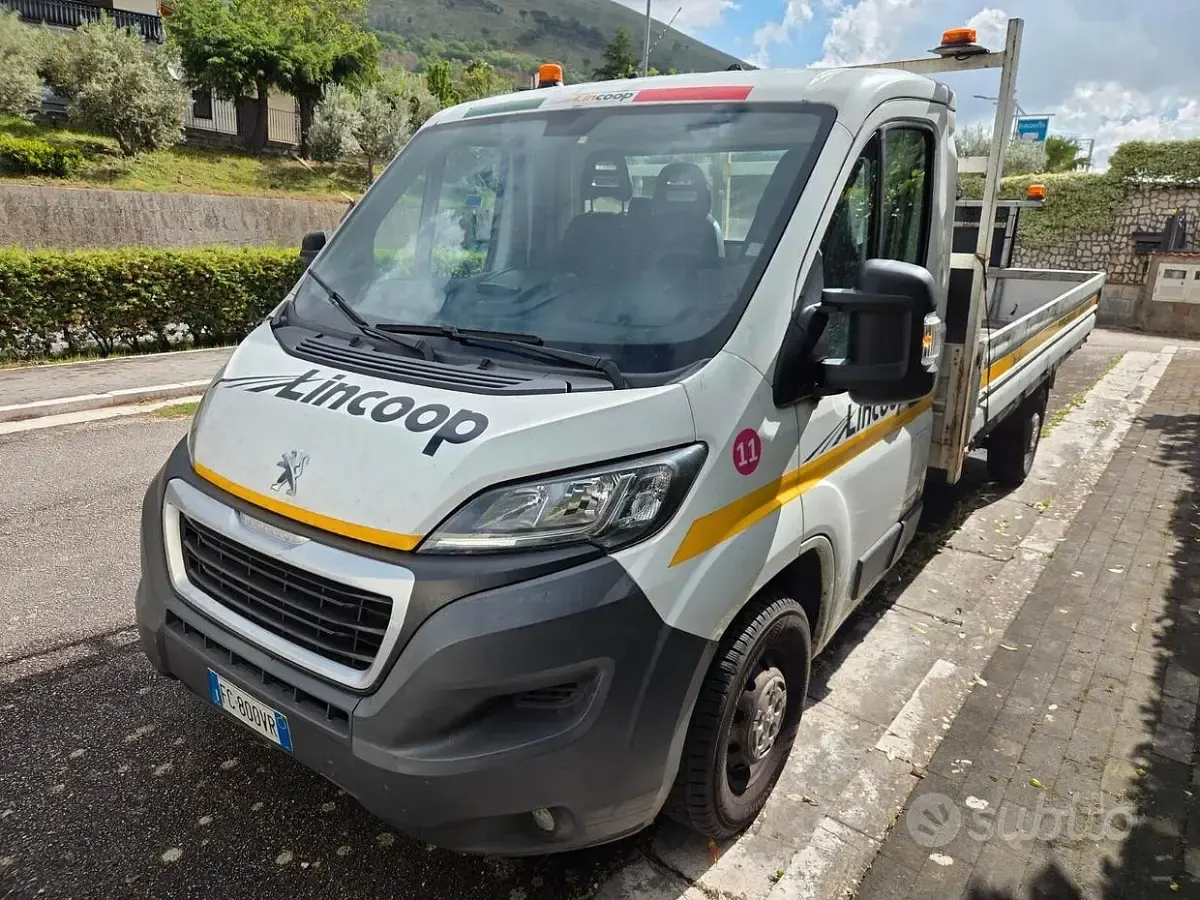 Usata Peugeot Boxer 131 CV (96 kW) 2015 Bianco Furgone