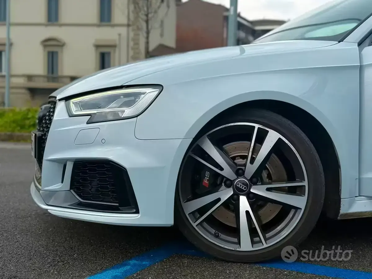 Usata Audi RS3 Sport 400 CV (294 kW) 2020 Bianco Berlina