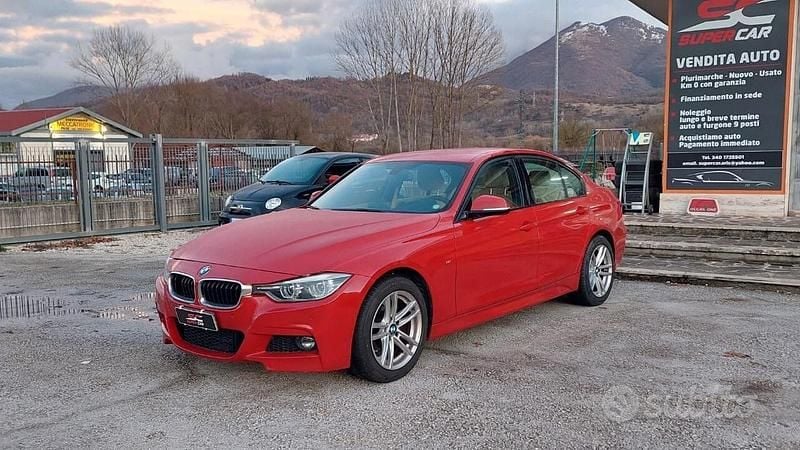 Usata BMW 316 M Sport 116 CV (85 kW) 2015 Rosso Berlina