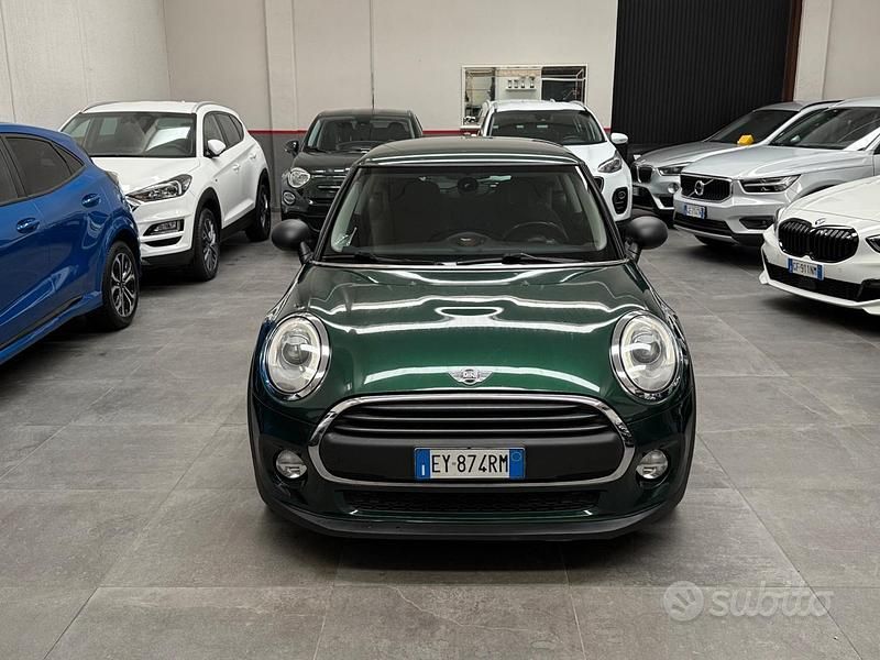 Begagnad Mini ONE 75 HK (55 kW) 2015 Grön Halvkombi