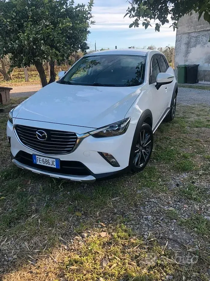 Usata Mazda CX-3 105 CV (77 kW) 2016 Bianco SUV