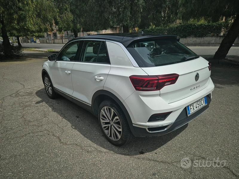 Usata VW T-Roc Advance 150 CV (110 kW) 2019 Bianco SUV