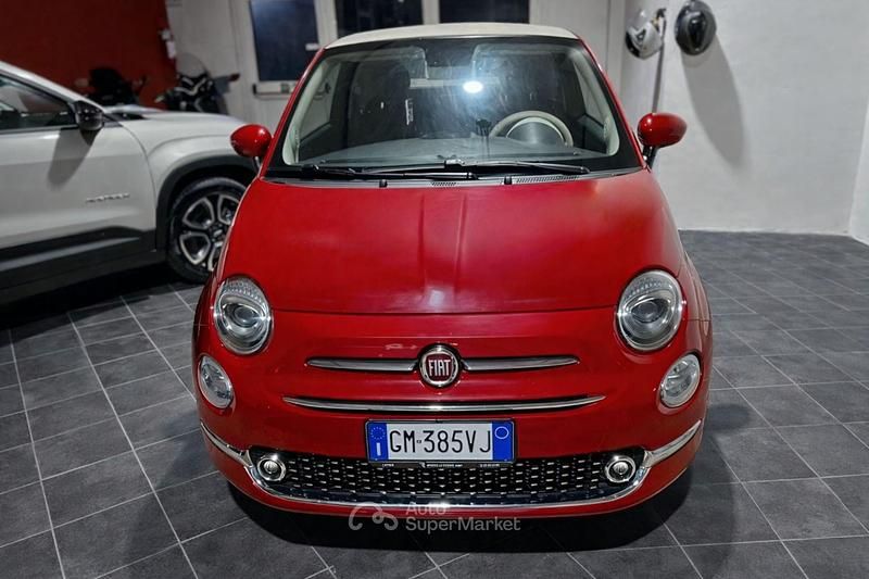 Usata Fiat 500 69 CV (50 kW) 2023 Rosso Cabrio
