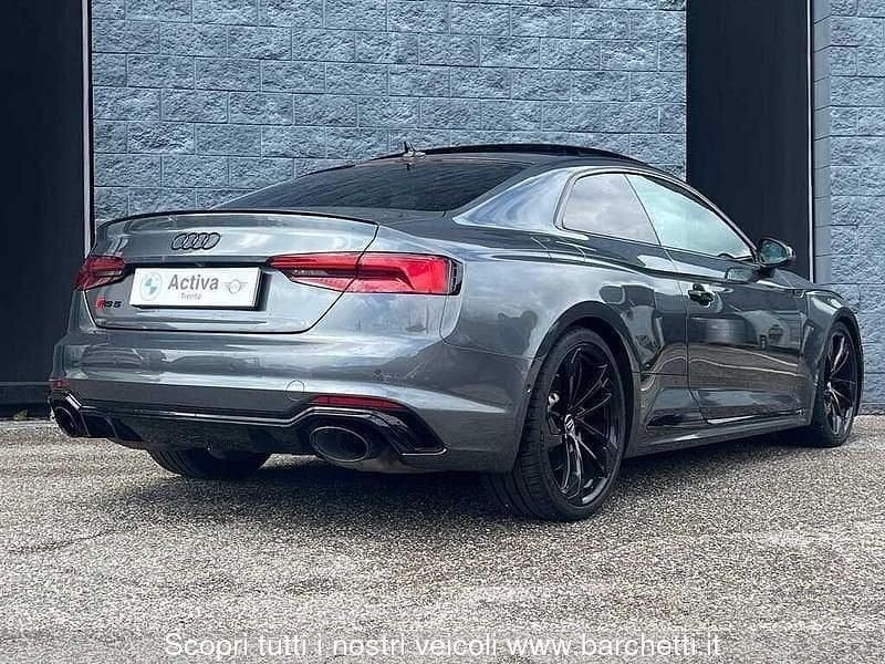 Usata Audi RS5 Comfort 450 CV (330 kW) 2017 Grigio Coupé