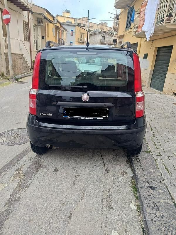 Usata Fiat Panda 2010 Nero Utilitaria