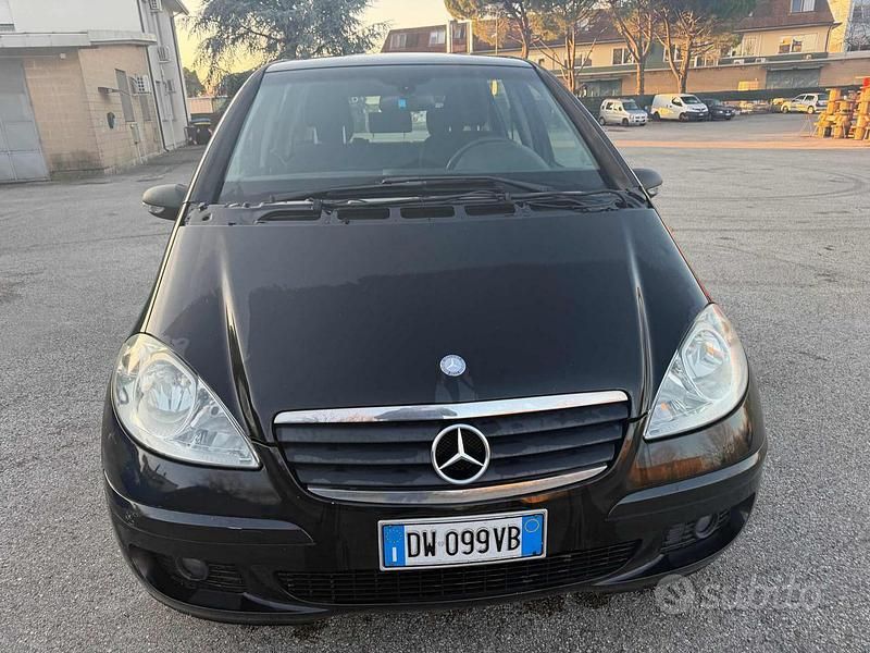 Usata Mercedes A150 Avantgarde 95 CV (69 kW) 2009 Nero Berlina