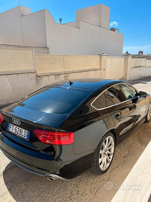 Usata Audi A5 S-Line 204 CV (150 kW) 2014 Nero Coupé
