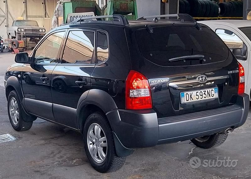 Usata Hyundai Tucson 141 CV (103 kW) 2007 Nero SUV