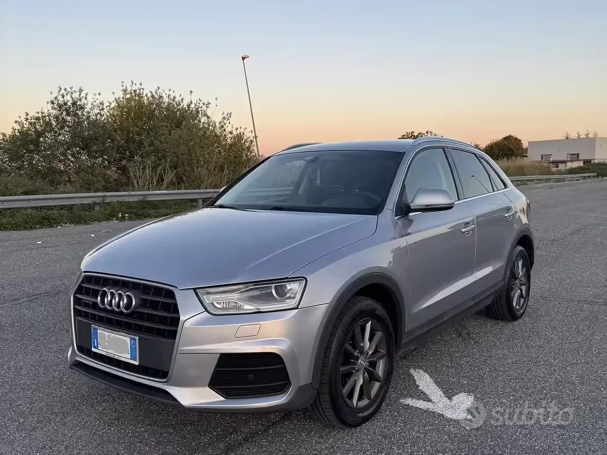 Käytetty Audi Q3 150 HP (110 kW) 2017 Harmaa Katumaasturi