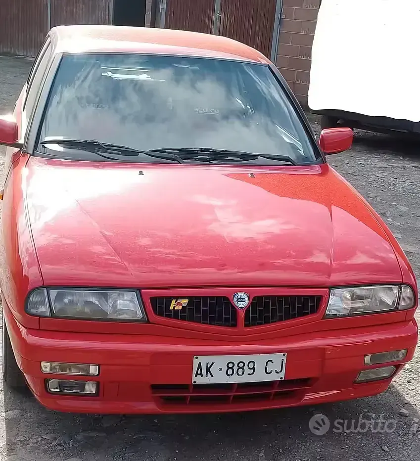 Usata Lancia Delta 1996 Rosso Utilitaria