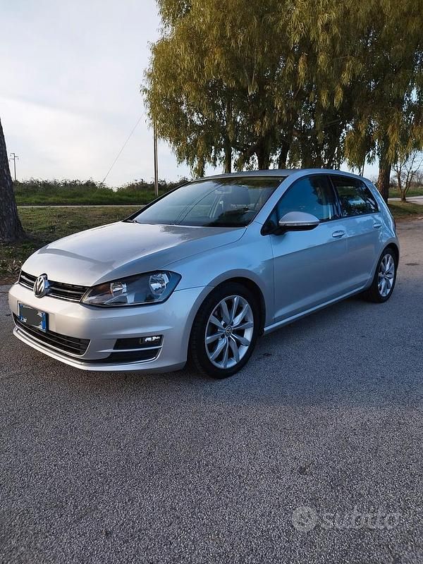 Usata VW Golf VII 125 CV (91 kW) 2015 Grigio Berlina