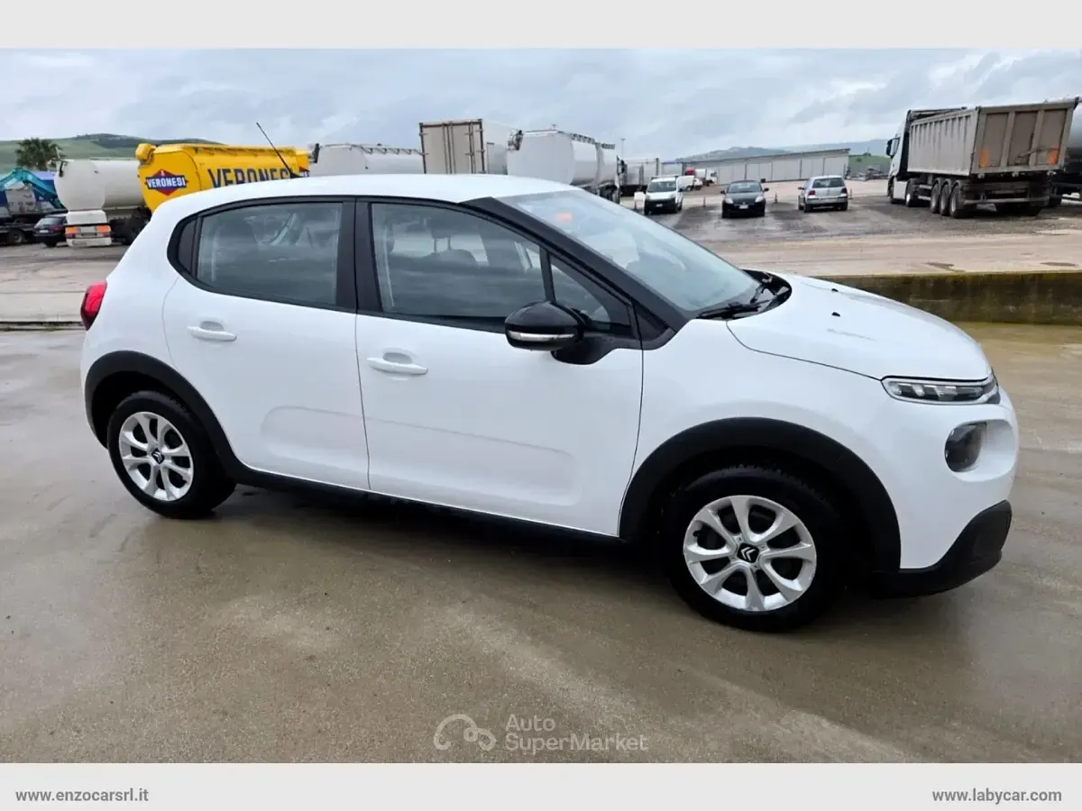 Begagnad Citroën C3 Feel 75 HK (55 kW) 2018 Vit Halvkombi