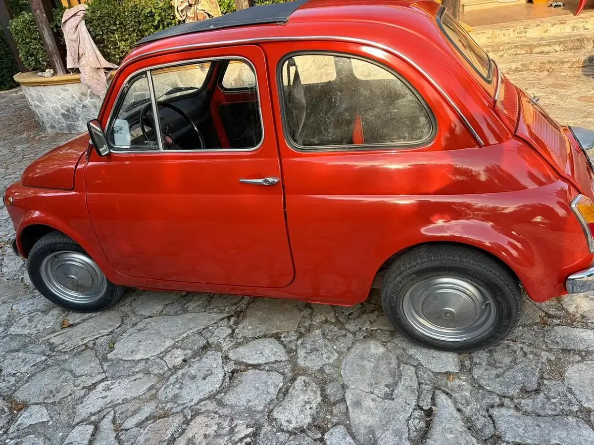 Usata Fiat 500 1960 Rosso Utilitaria