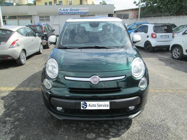 Verde metallizzato Usata 2014 Fiat 500L Pop Monovolume | 6900 € (Buon prezzo) - Immagine 1/4