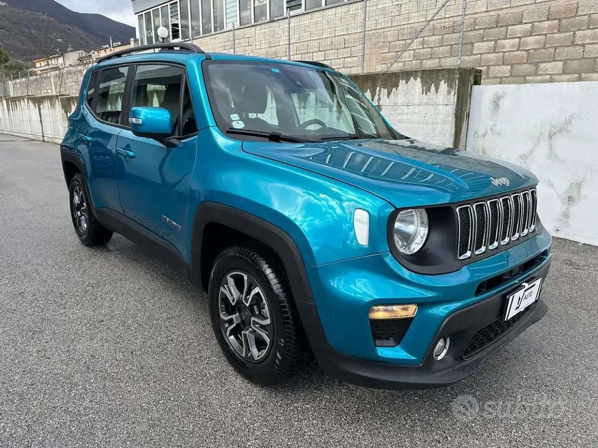 Usata Jeep Renegade Longitude 120 CV (88 kW) 2020 Blu/azzurro SUV