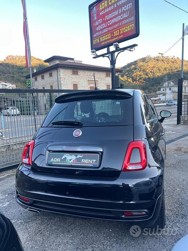 Usata Fiat 500 S 95 CV (69 kW) 2018 Nero Berlina